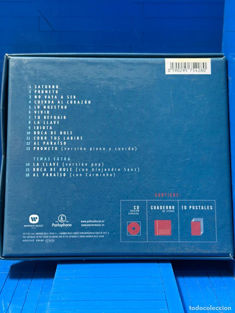 CDs de m&uacute;sica: PROMETO &ndash; PABLO ALBOR&Aacute;N &ndash; 2017 &ndash; CD - Foto 2