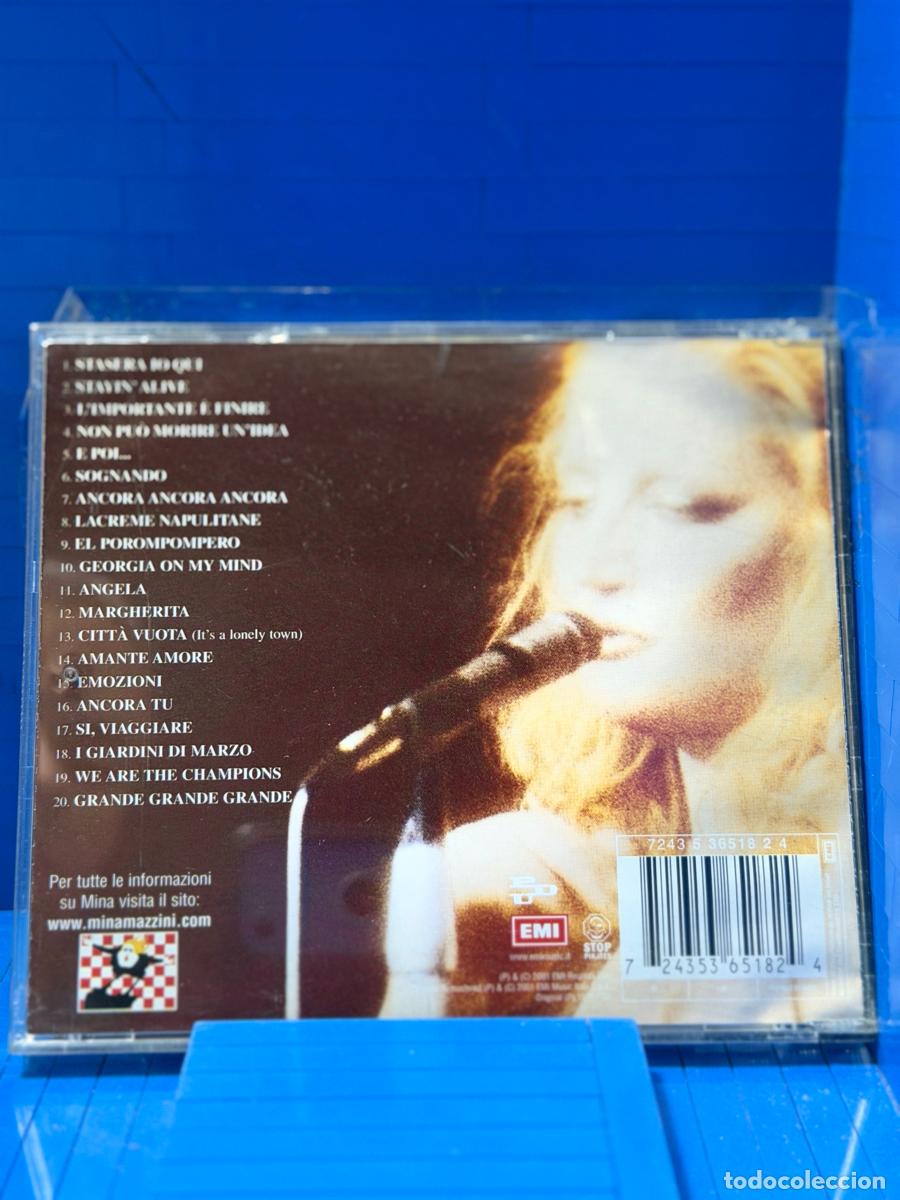 CDs de m&uacute;sica: MINA. LIVE &ndash; MINA &ndash; 2001 &ndash; CD - Foto 2