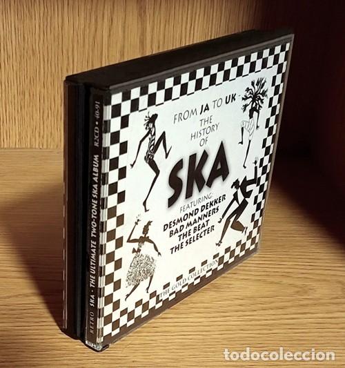 CDs de m&uacute;sica: [DOBLE CD SET BOX]. SKA. FROM JA TO UK. HISTORY OF SKA. 40 GOLD COLLECTION. RECOPILATORIO.