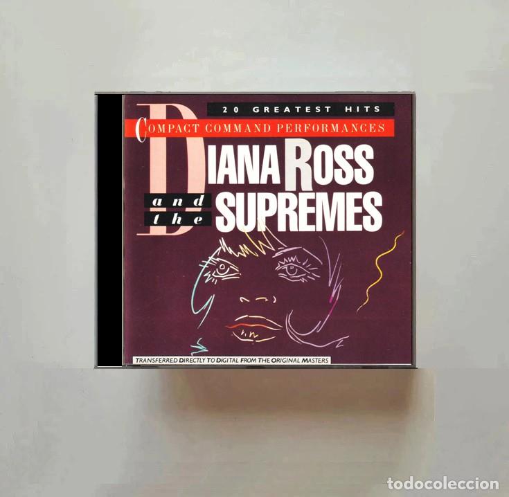 CDs de m&uacute;sica: DIANA ROSS AND THE SUPREMES. 20 GREATEST HITS. RECOPILATORIO. CD.