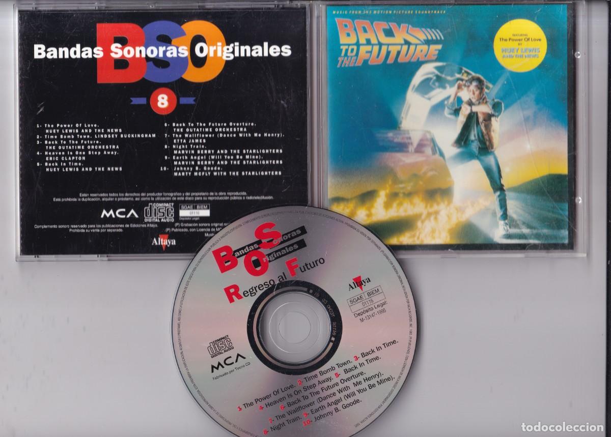 CDs de m&uacute;sica: BACK TO THE FUTURE ( REGRESO AL FUTURO ) - CD / B.S.O. - M-13147 / ALTAYA 1995 - 10 TRACKS