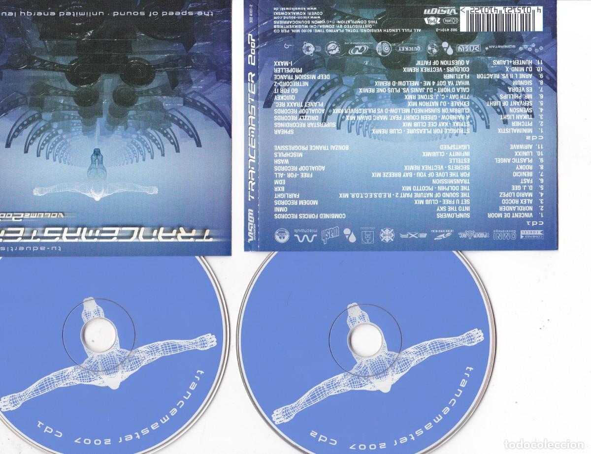 CDs de m&uacute;sica: TRANCEMASTER 2007 - DOUBLE CD - VISION SOUNDCAMERS / 22 TRACKS