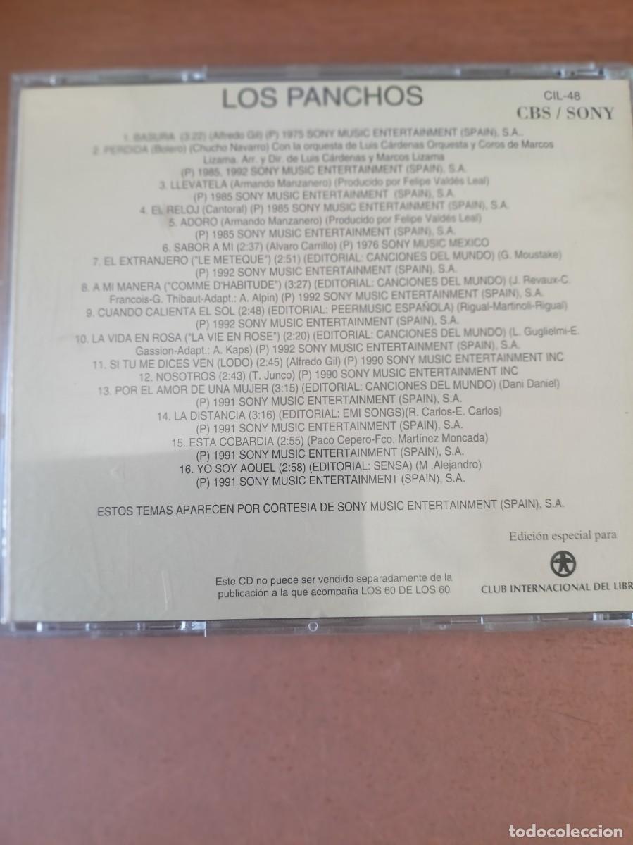CDs de m&uacute;sica: Los Panchos (Los 60 de los 60) CD - Foto 2