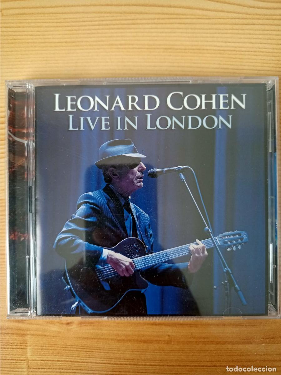 CDs de m&uacute;sica: Leonard Cohen &ndash; Live in London &ndash; 2 CD Sony 88697692492