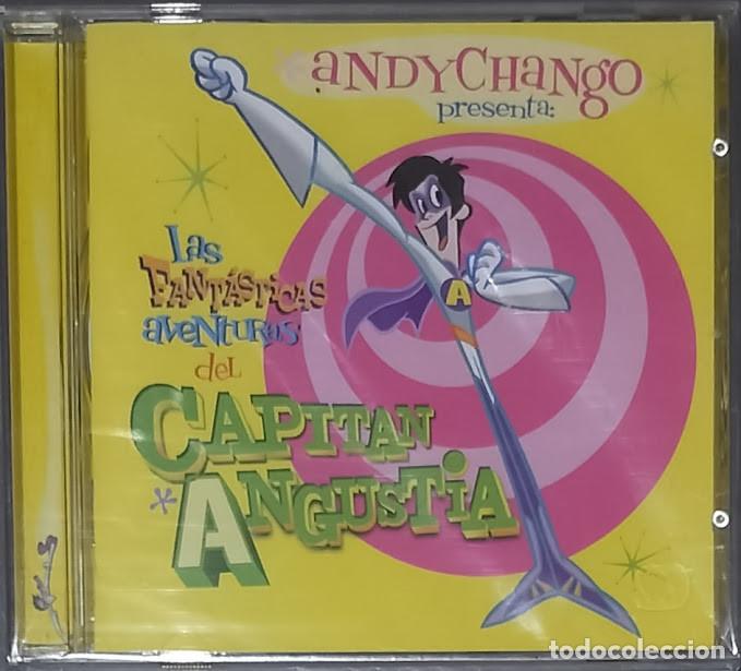 CDs de m&uacute;sica: Andy Chango - Las Fant&aacute;sticas Aventuras Del Capit&aacute;n Angustia - CD Gasa 2001.