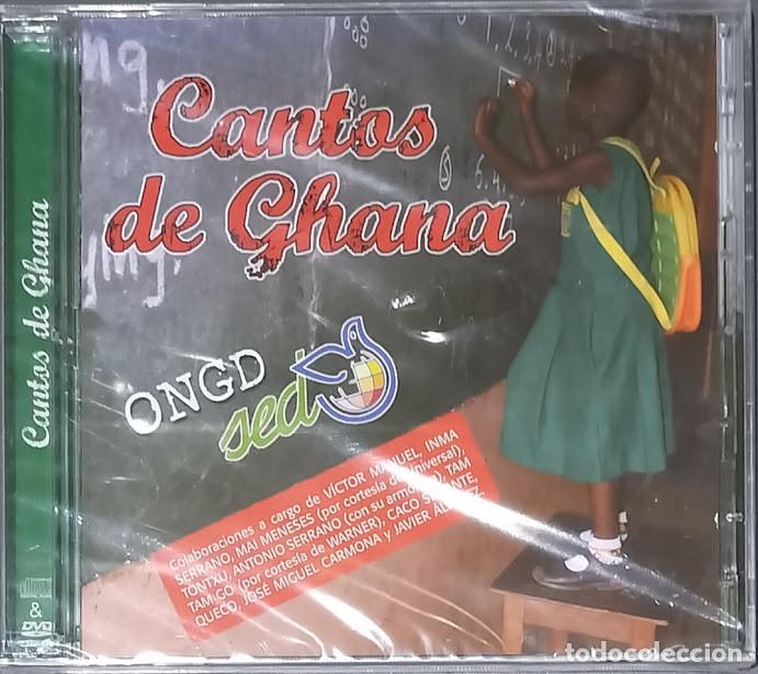 CDs de m&uacute;sica: Cantos De Ghana - Cantos De Ghana ONG SED - CD+DVD Selloautor 2009. Nuevo, precintado.