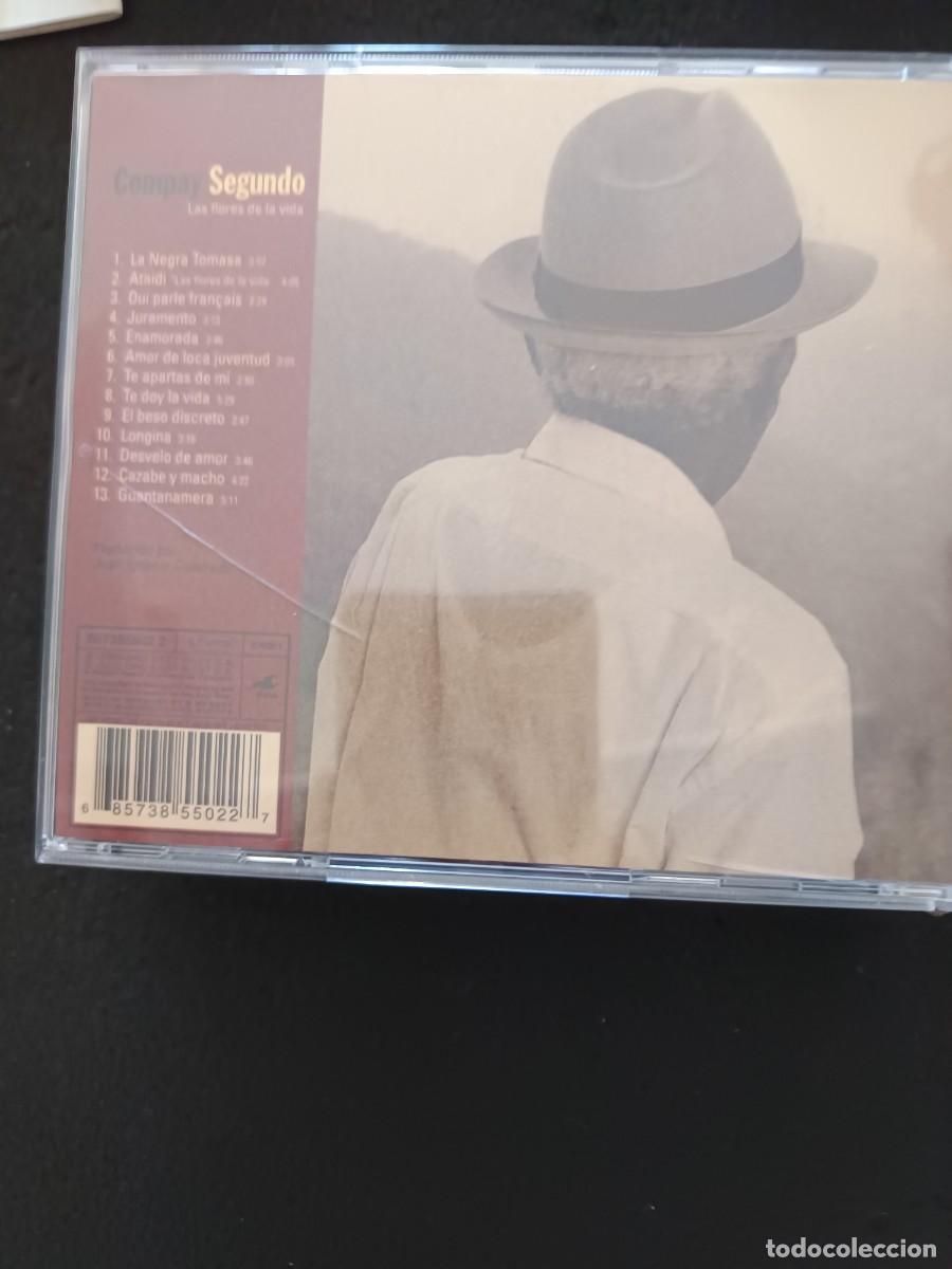 CDs de m&uacute;sica: COMPAY SEGUNDO. LAS FLORES DE LA VIDA - Foto 2