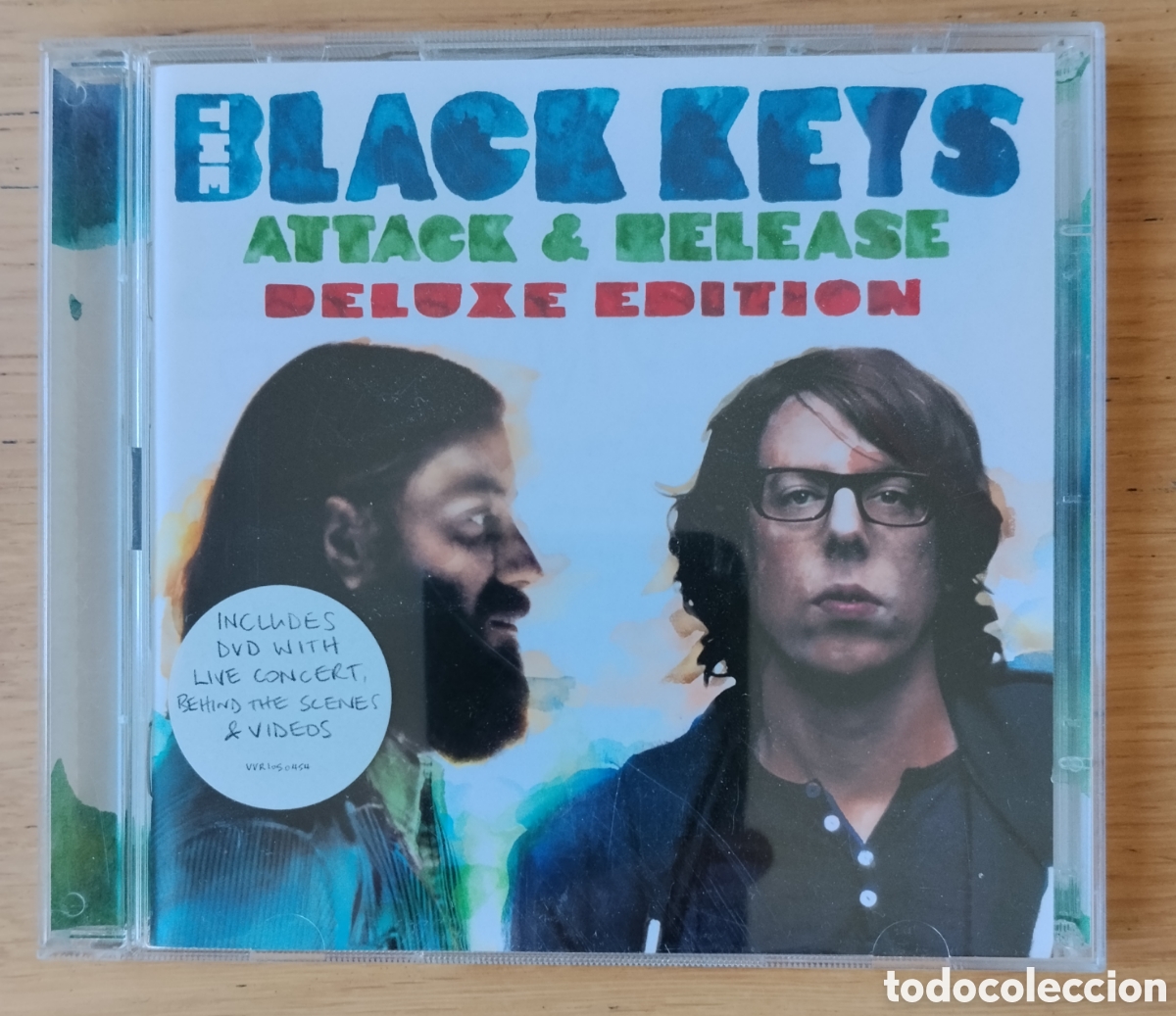 CDs de m&uacute;sica: THE BLACK KEYS : &rdquo;ATTACK & RELEASE - DELUXE VERSION&rdquo; CD + DVD 2008 - BLUES ROCK