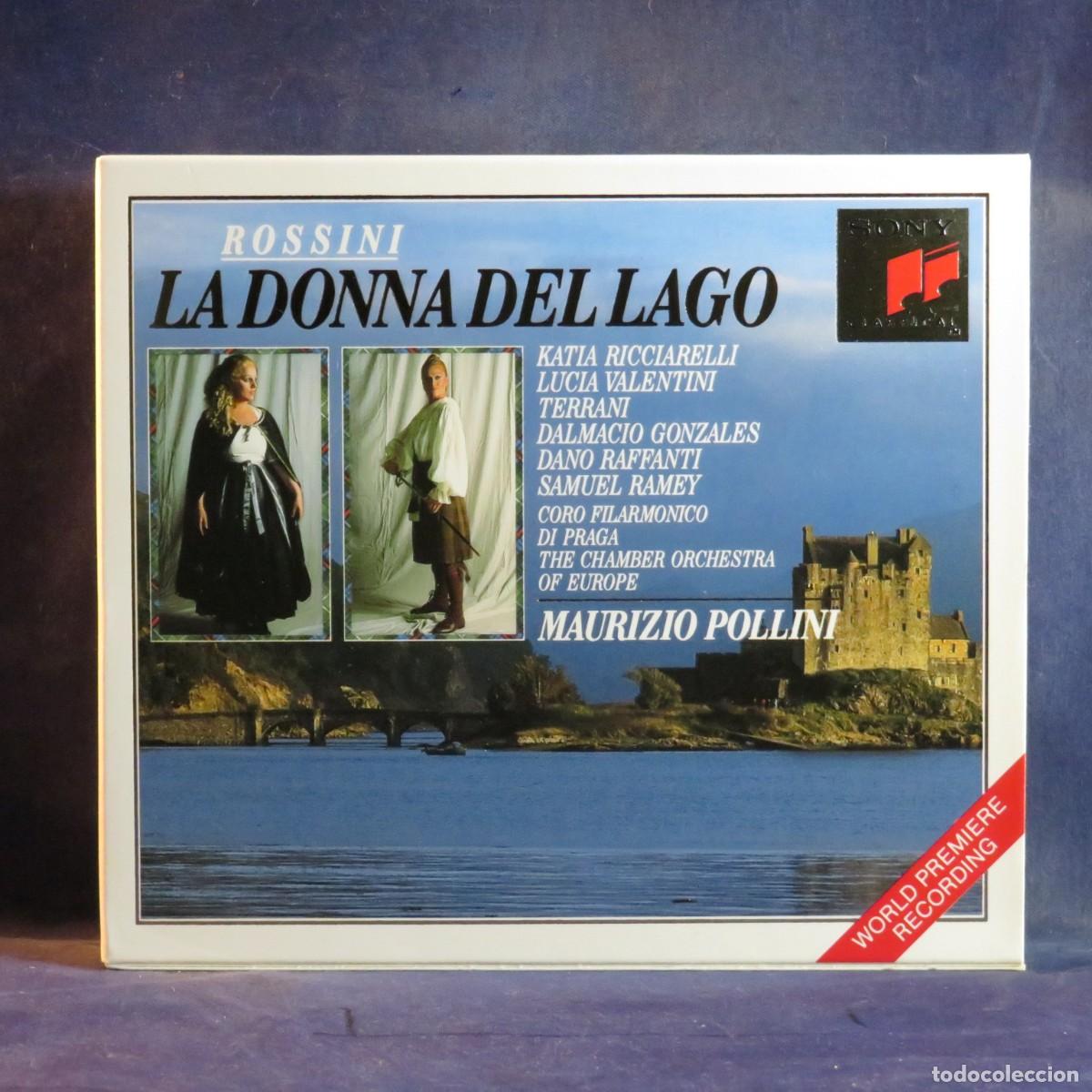 CDs de m&uacute;sica: ROSSINI - KATIA RICCIARELLI, LUCIA TERRANI, DALMACIO GONZALES, (VARIOS) &ndash; LA DONNA DEL LAGO - 2 CD