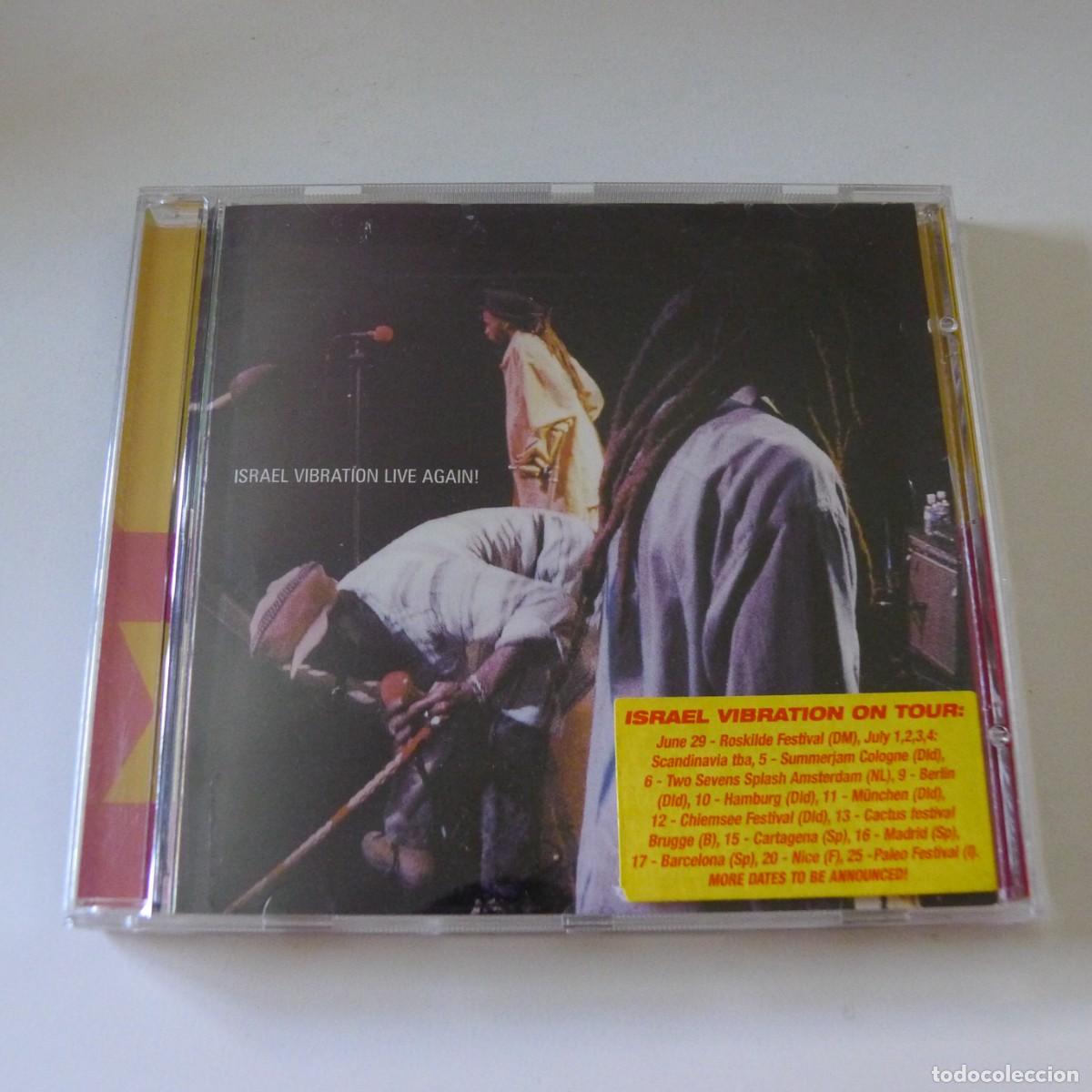 CDs de m&uacute;sica: Israel Vibration &ndash; Live Again! CD