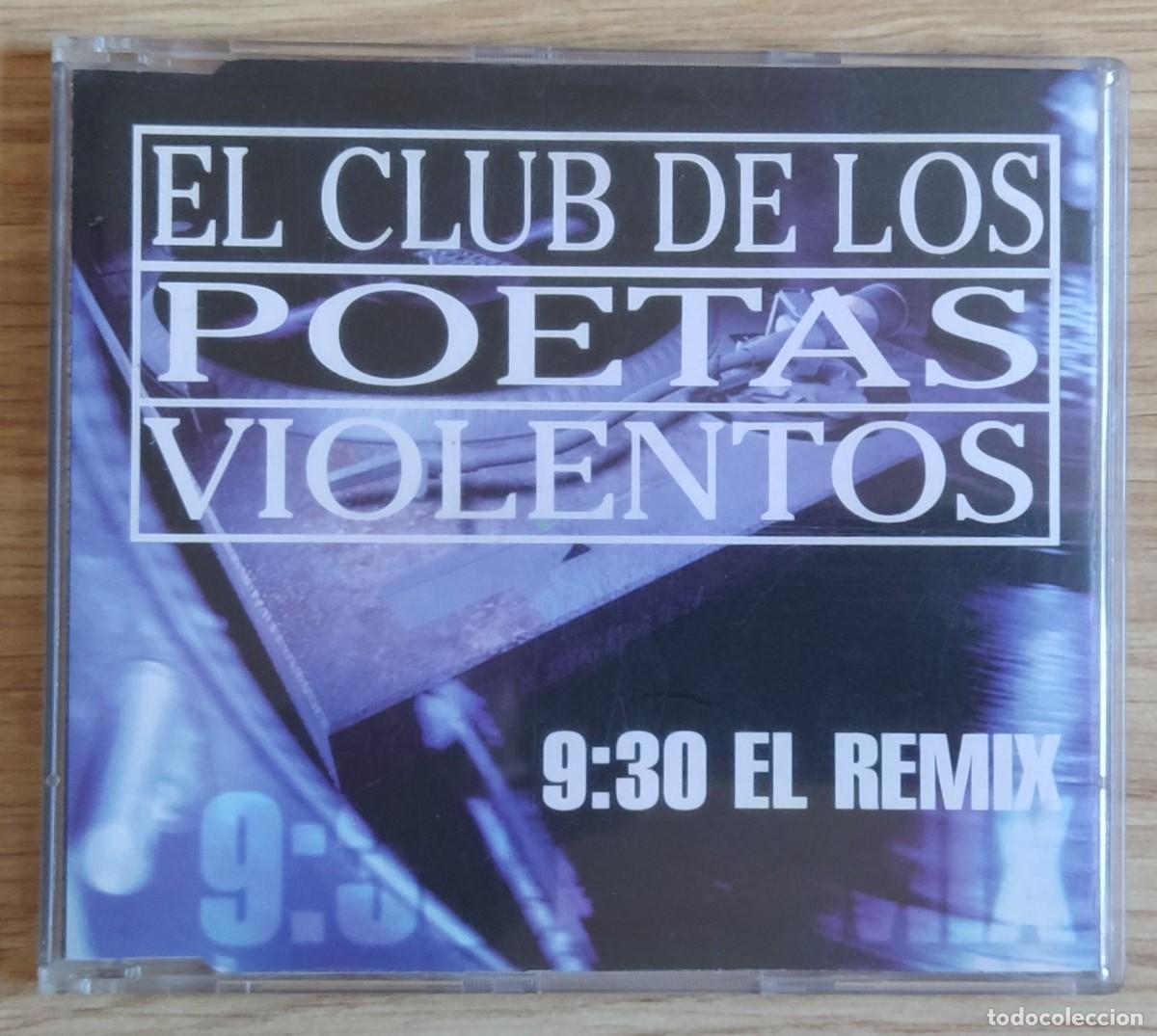 CDs de m&uacute;sica: El Club de los Poetas Violentos (CPV) - 9:30 el remix - CD Maxi