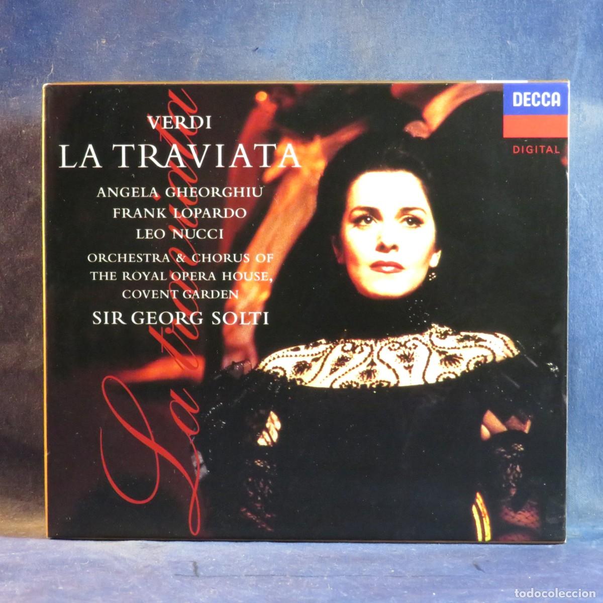 CDs de m&uacute;sica: VERDI - ANGELA GHEORGHIU, FRANK LOPARDO, LEO NUCCI, (+ VARIOS) &ndash; LA TRAVIATA - 2 CD