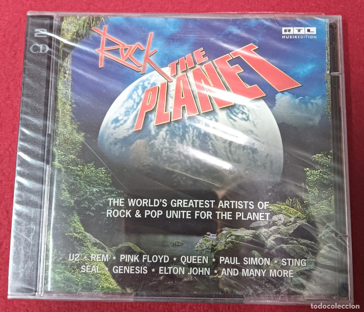CDs de m&uacute;sica: CD COMPILATION - Rock The Planet - Pink Floyd / Queen / U2 / Elton John - NUEVO & PRECINTADO !!