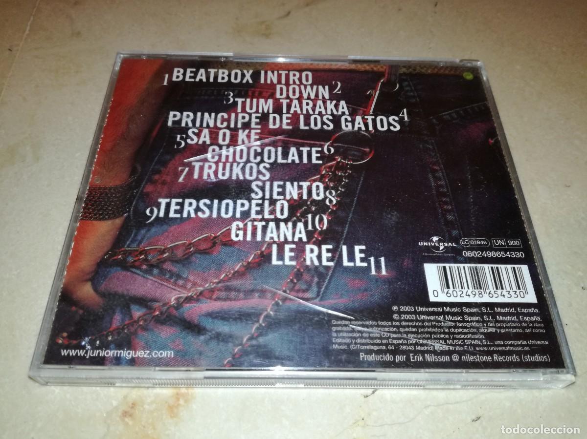 CDs de m&uacute;sica: JUNIOR MIGUEZ-PRINCIPE DE LOS GATOS-CD - Foto 2