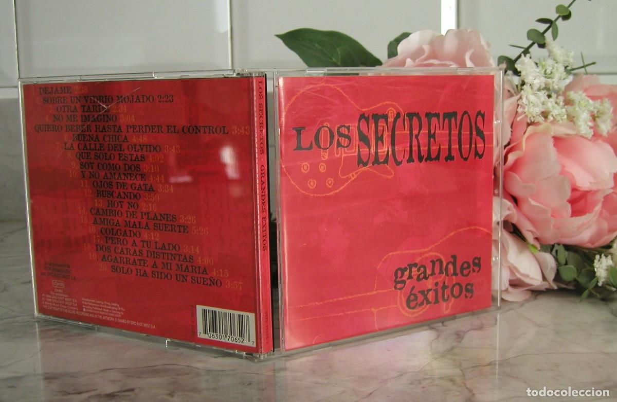 CDs de m&uacute;sica: CD Los Secretos Grandes exitos A&ntilde;o 1996 Ver t&iacute;tulos en descripci&oacute;n Perfecto estado Warner Music