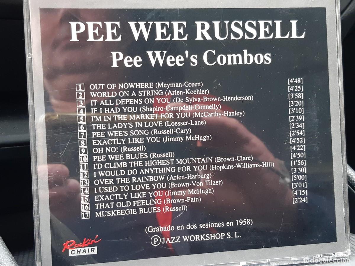 CDs de m&uacute;sica: PEE WEE RUSSELL - PEE WEES COMBOS CD - Foto 2