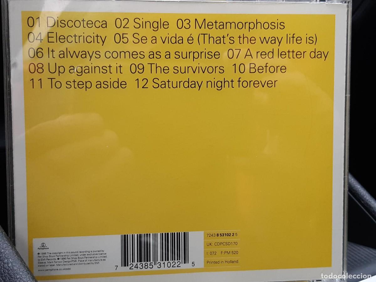 CDs de m&uacute;sica: PET SHOP BOYS, BILINGUAL - CD - Foto 2
