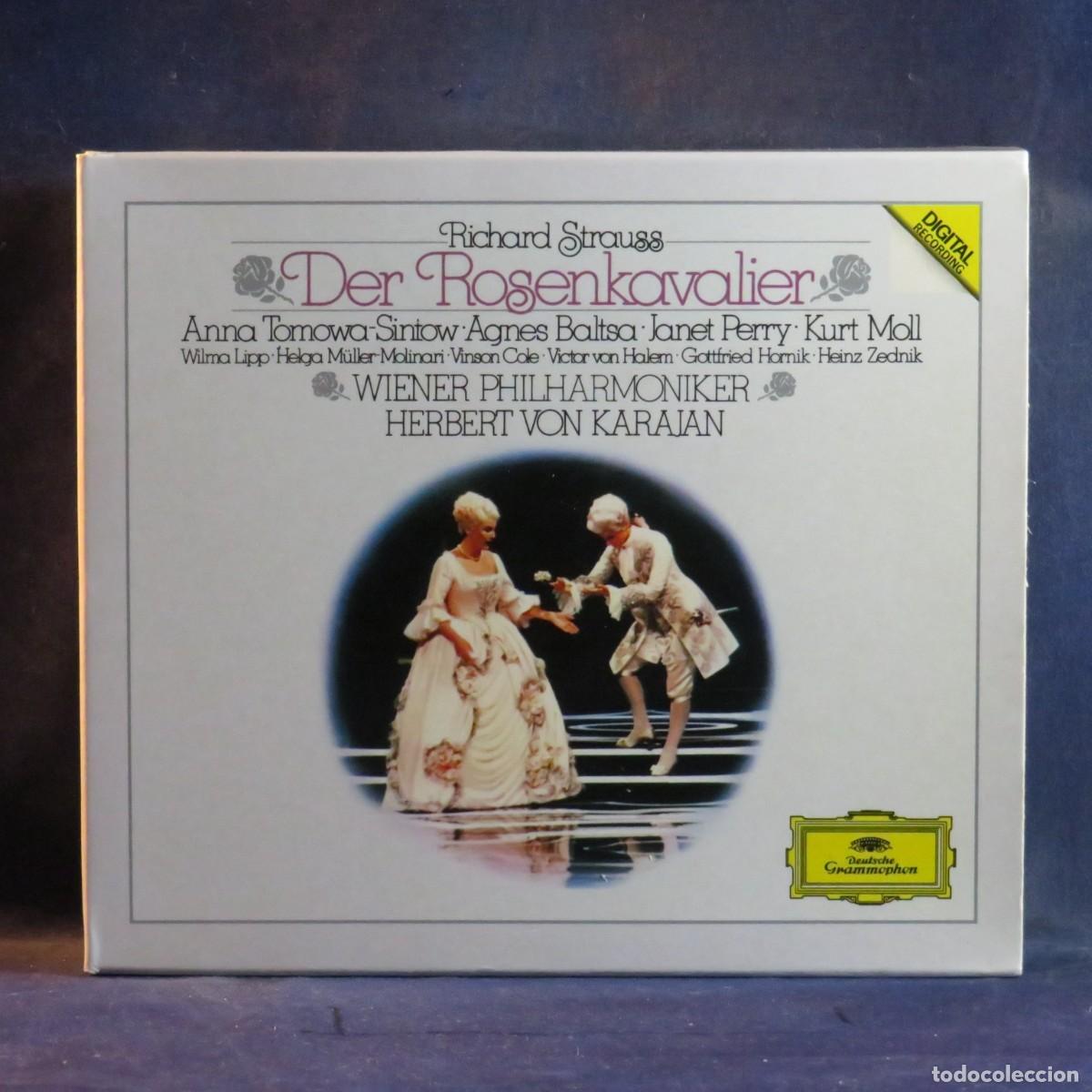 CDs de m&uacute;sica: RICHARD STRAUSS / WIENER PHILHARMONIKER / HERBERT VON KARAJAN &ndash; DER ROSENKAVALIER - 3 CD