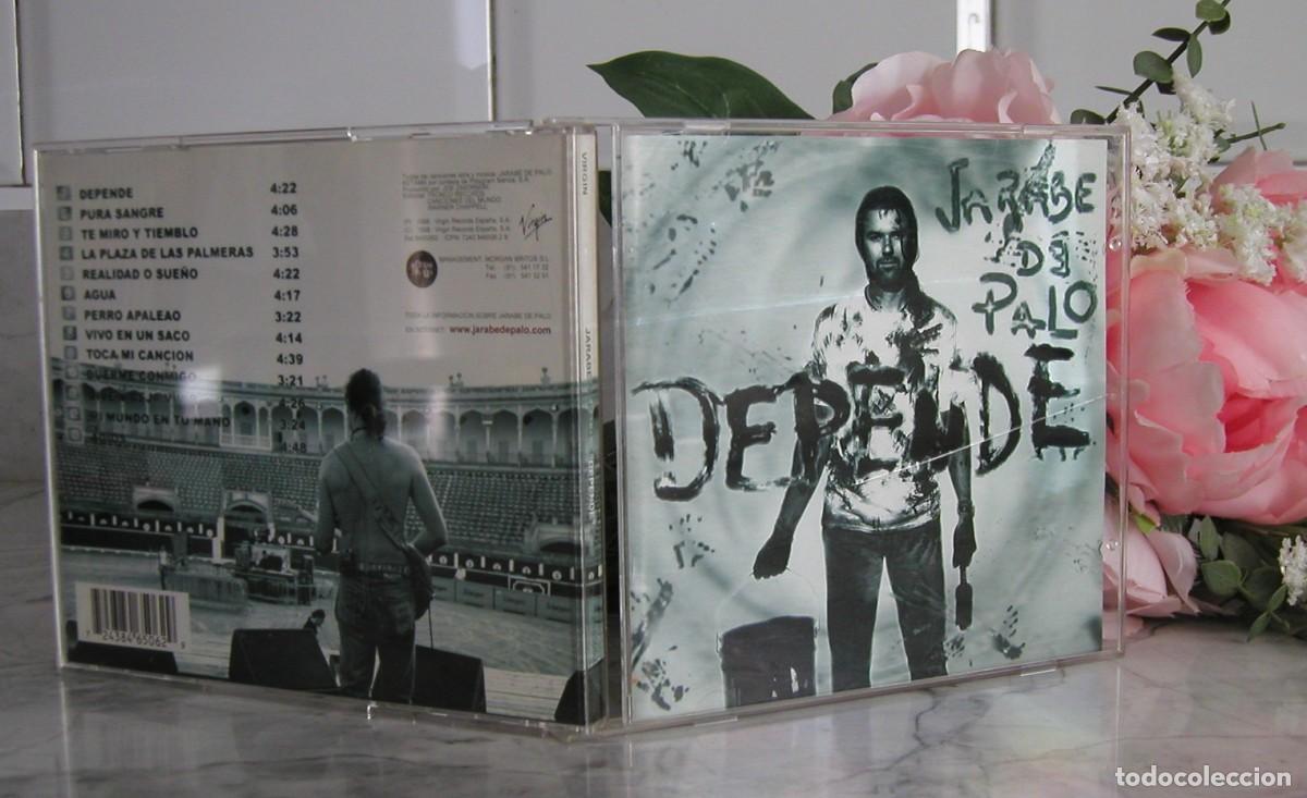 CDs de m&uacute;sica: CD Jarabe de Palo Depende A&ntilde;o 1998 Ver t&iacute;tulos en descripci&oacute;n Perfecto estado Virgin