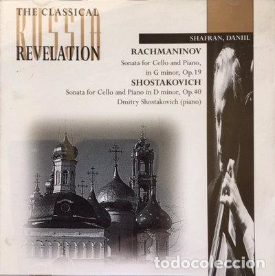 CDs de m&uacute;sica: Rachmaninov: Cello & Piano Sonata in G Minor / Shostakovich: Cello Sonata in ...- 5032636100170
