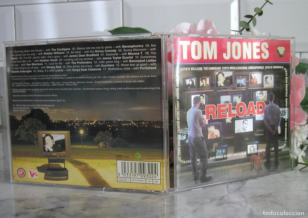 CDs de m&uacute;sica: CD Tom Jones Reload A&ntilde;o 1999 Ver t&iacute;tulos en descripci&oacute;n Perfecto estado Gut records