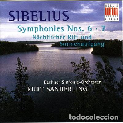 CDs de m&uacute;sica: Sibelius: Symphonies Nos. 6 & 7- 0782124928124