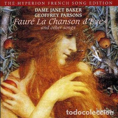 CDs de m&uacute;sica: Faur&eacute;: La Chanson d'&Egrave;ve and Other Songs- 0034571163208