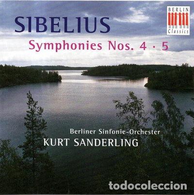 CDs de m&uacute;sica: Sibelius: Symphonies Nos. 4 & 5- 0782124927424