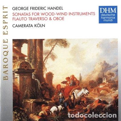 CDs de m&uacute;sica: Handel: Sonatas for Woodwind Instruments- 0054727744723