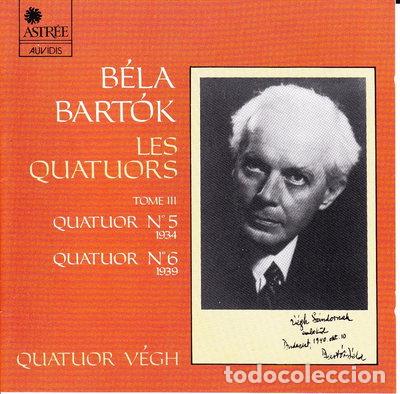 CDs de m&uacute;sica: Bart&oacute;k: Quartets 5 & 6- 3298490077191