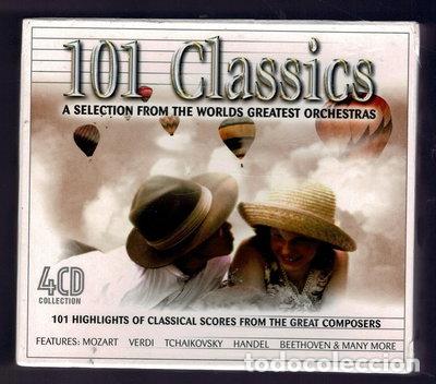 CDs de m&uacute;sica: 101 Classics: A Selection from the World's Greatest Orchestras- 5033107402724