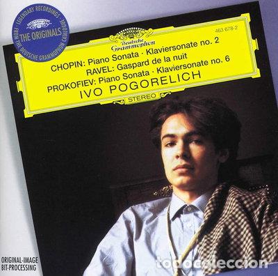 CDs de m&uacute;sica: Chopin: Piano Sonata / Ravel: Gaspard de la nuit / Prokofiev: Piano Sonata- 0028946367827