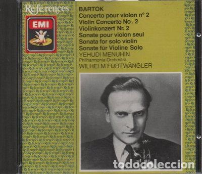 CDs de m&uacute;sica: Concerto pour violon n&deg; 2 / Sonate pour violon seul- 0077776980423