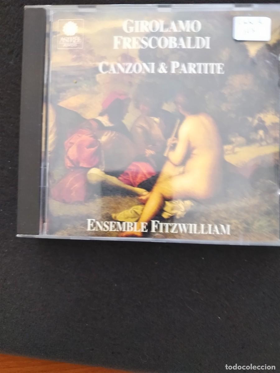 CDs de m&uacute;sica: GIROLAMO FRECOBALDI: CANZONI & PARTITE.- ENSEMBLE FITZWILLIAM