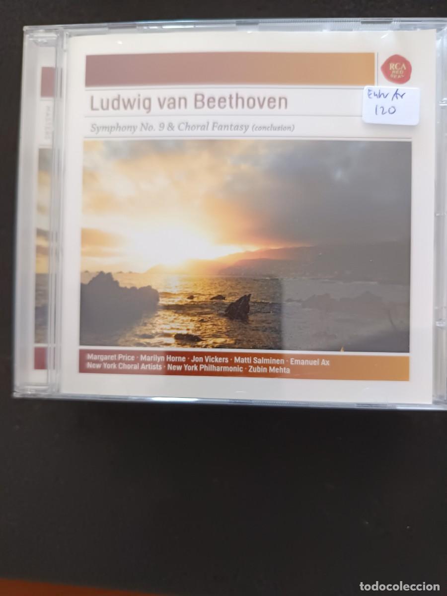CDs de m&uacute;sica: BEETHOVEN. SINF. 9 + FANTAS&Iacute;A CORAL (CONCLUSI&Oacute;N).- DIR.: ZUBIN MEHTA.- INT&Eacute;R.- PRICE, HORNE, VICKERS