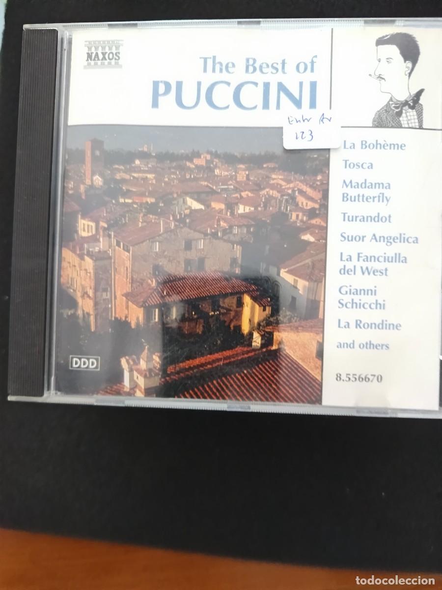 CDs de m&uacute;sica: THE BEST OF PUCCINI (NAXOS)