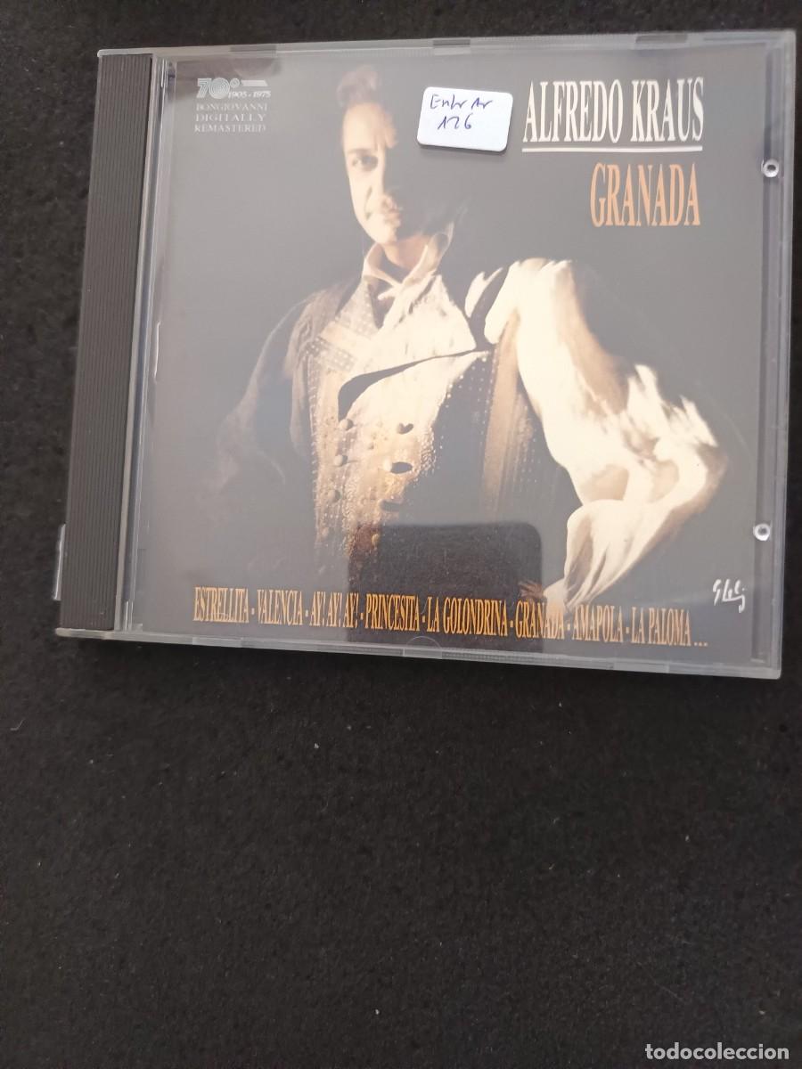 CDs de m&uacute;sica: ALFREDO KRAUS. GRANADA