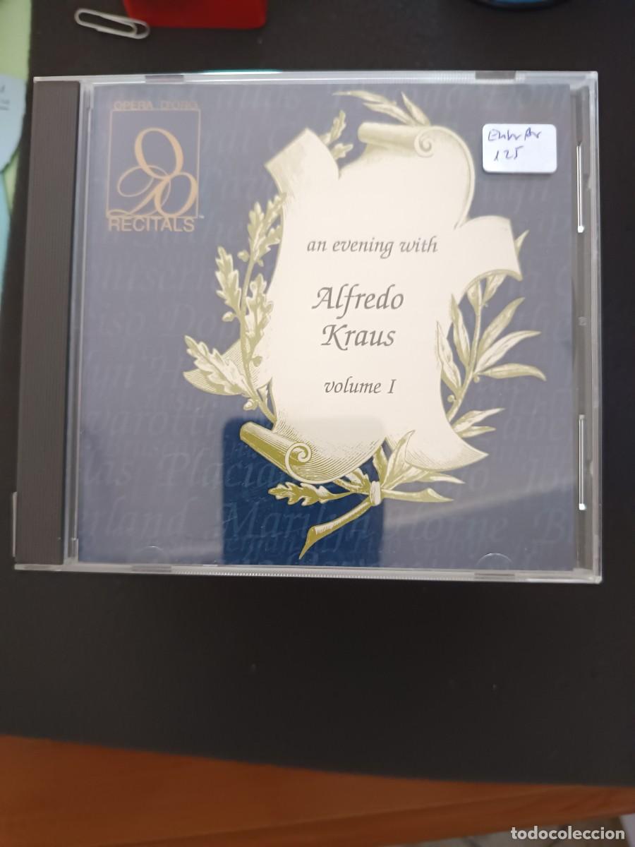 CDs de m&uacute;sica: AN EVENING WITH ALFREDO KRAUS. VOLUME I