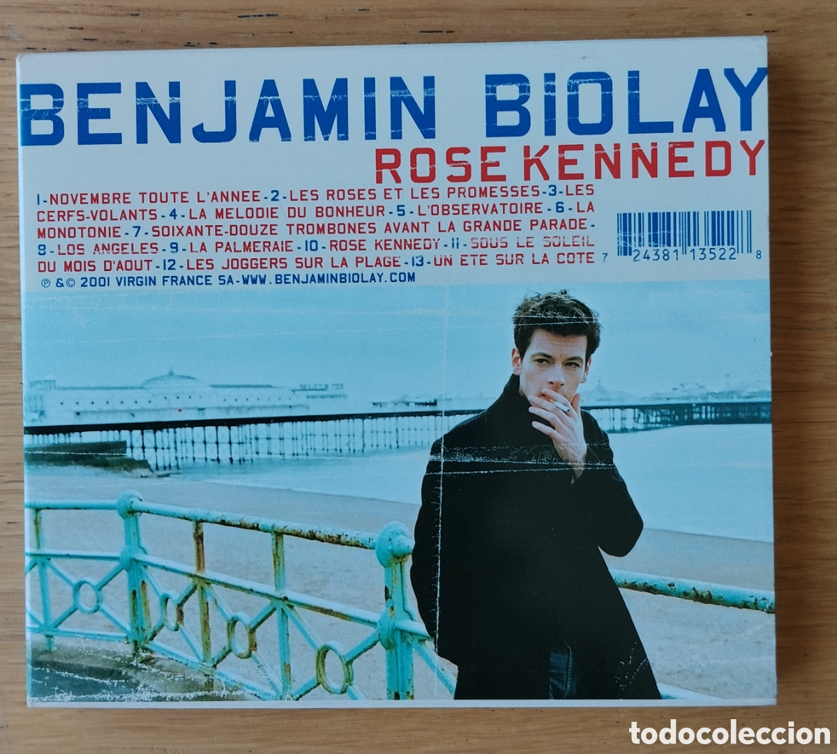 Music CDs: BENJAMIN BIOLAY : &rdquo;ROSE KENNEDY&rdquo; CD 2001- FOLK ROCK - DOWNTEMPO