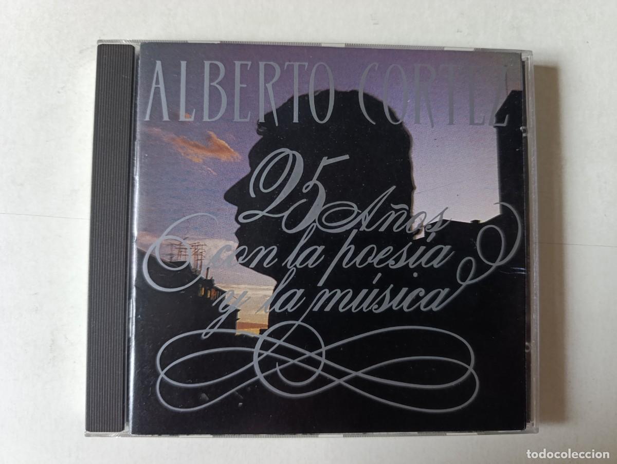 CDs de m&uacute;sica: ALBERTO CORTEZ '25 A&ntilde;os Con La Poes&iacute;a Y La M&uacute;sica' CD Recopilatorio 1992 Castillos en el aire RARO