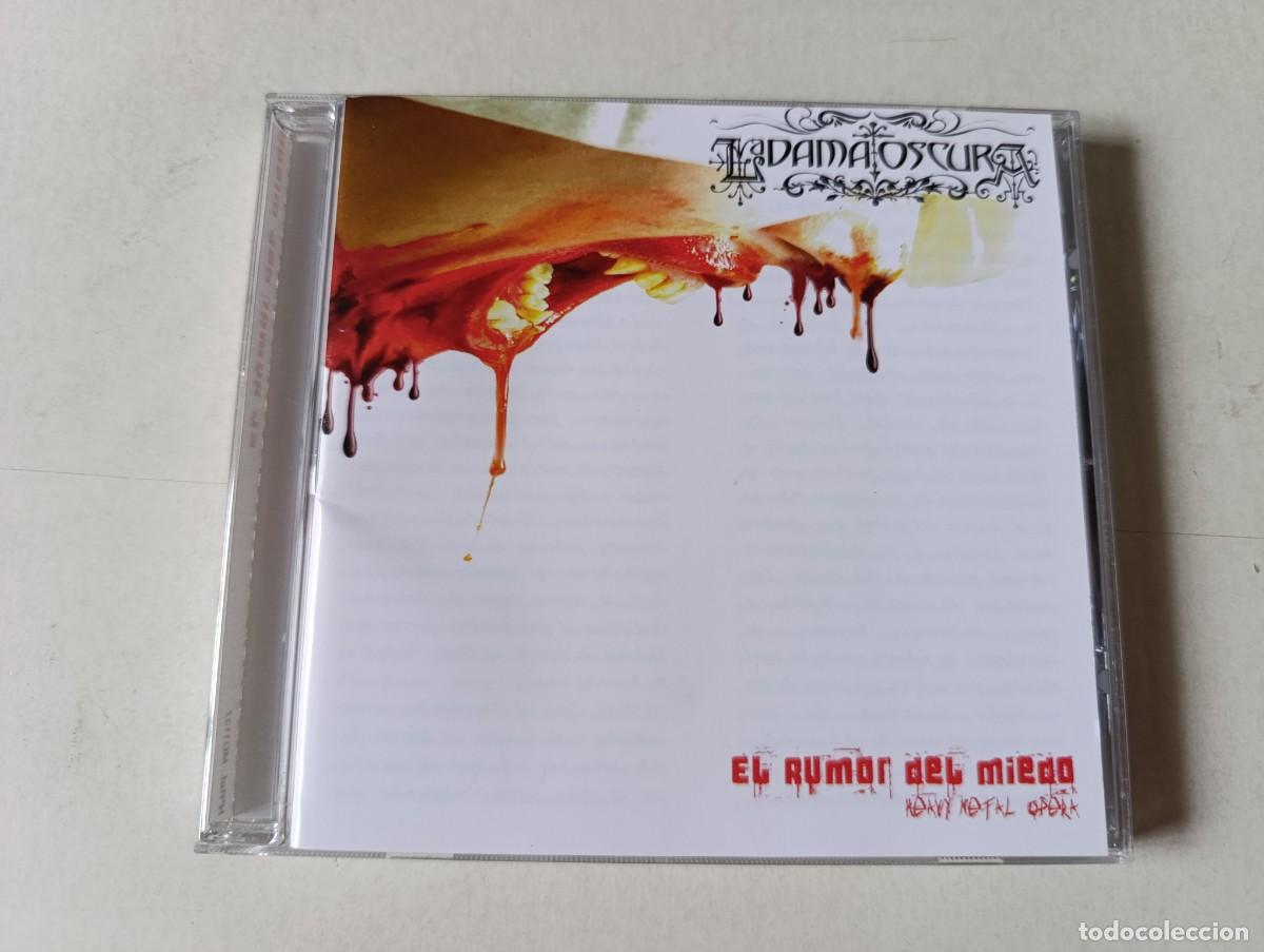 CDs de m&uacute;sica: LA DAMA OSCURA 'El Rumor Del Miedo' CD &Aacute;lbum 2011 heavy metal grupo de Cuenca (Castilla La Mancha)