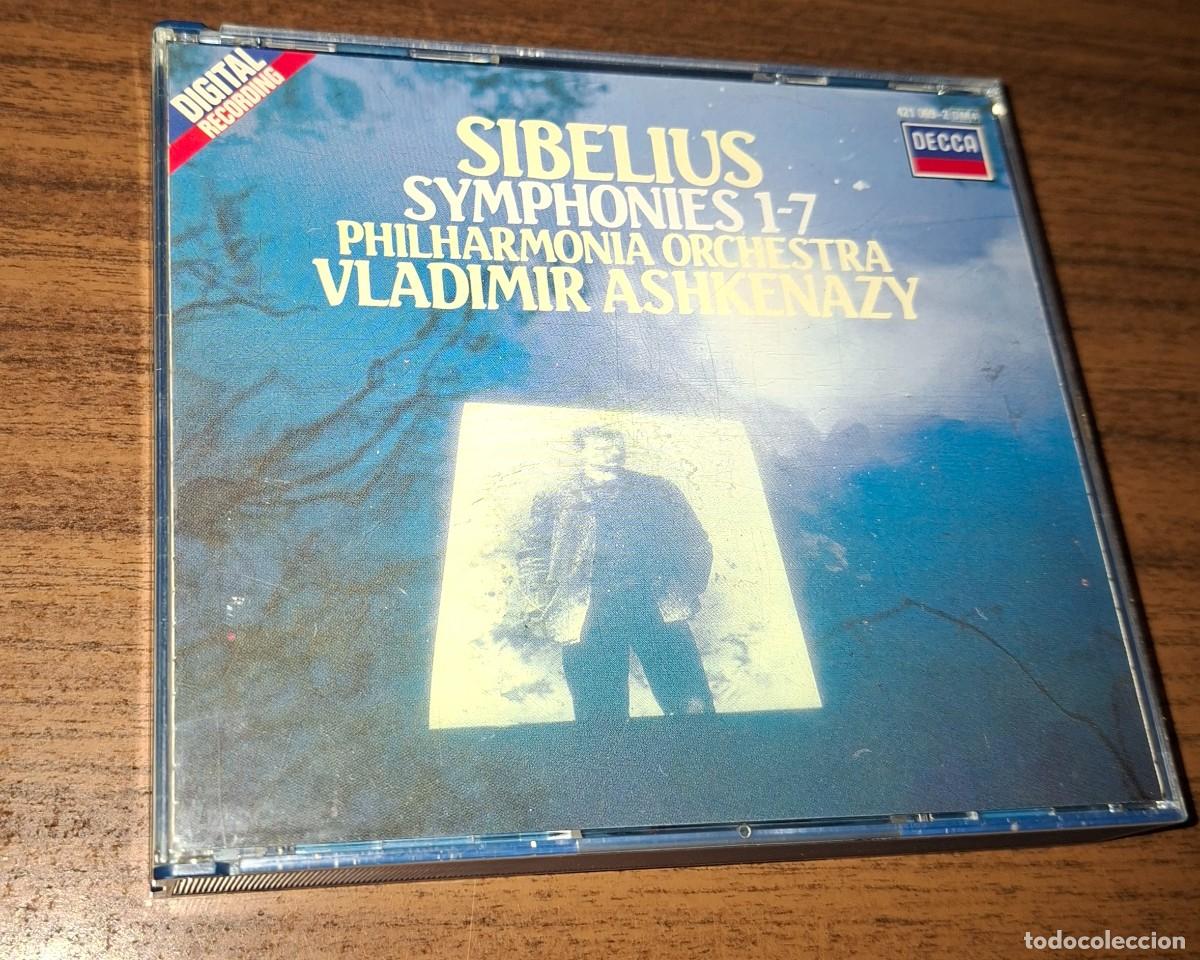 Musik-CDs: VLADIMIR ASHKENAZY - JEAN SIBELIUS - SINFONIAS 1, 2, 3, 4 , 5, 6 Y 7. - PHILARMONIA ORCHESTRA - 4 CD
