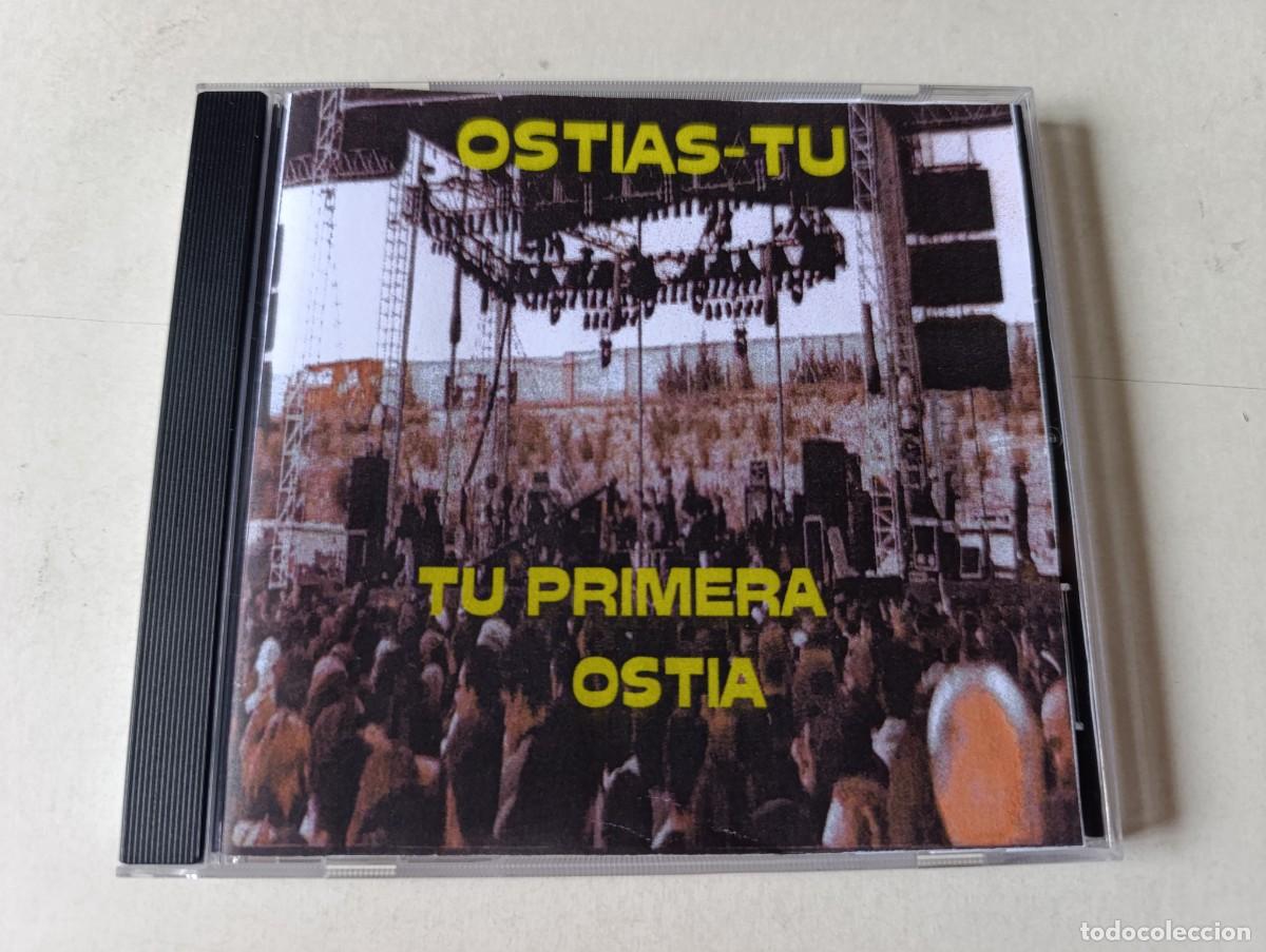 CDs de m&uacute;sica: OSTIAS-TU 'Tu Primera Ostia' CD &Aacute;lbum Maqueta 15 temas PUNK grupo de Albacete La Polla Records