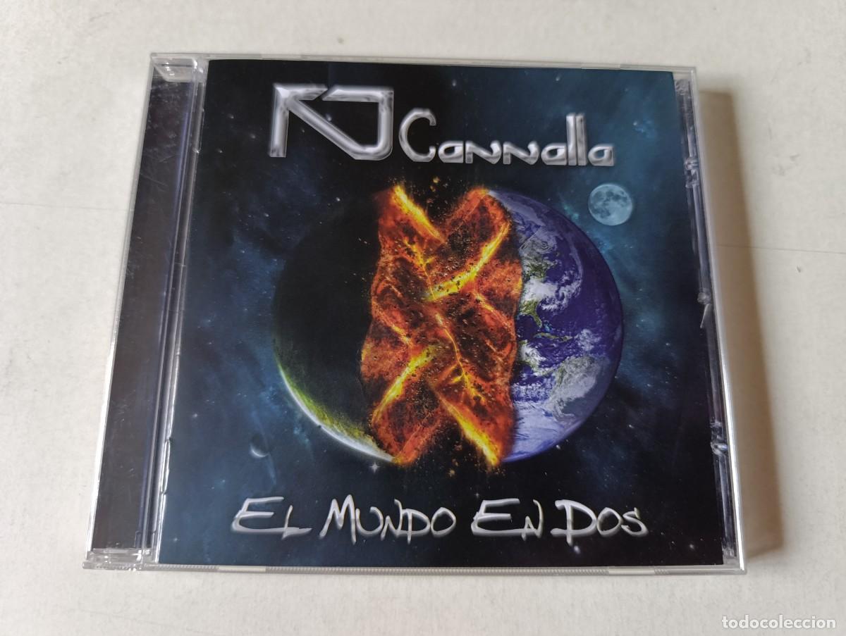 CDs de m&uacute;sica: &Ntilde;'CANNALLA 'El Mundo En Dos' CD &Aacute;lbum 2011 rock estatal grupo de Hell&iacute;n (Albacete)