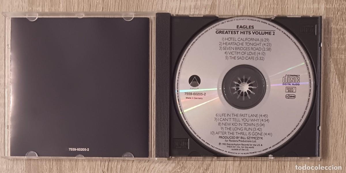 CDs de m&uacute;sica: CD COMPACT DISC EAGLES GREATEST HITS VOLUMEN 2 - Foto 2