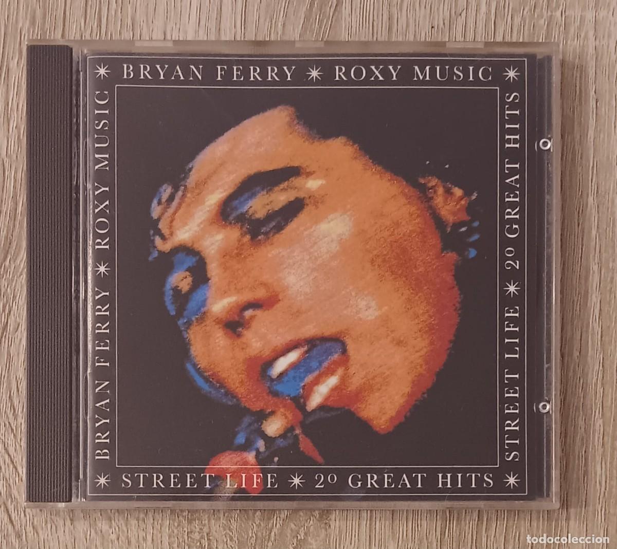 CDs de m&uacute;sica: CD COMPACT DISC BRYAN FERRY ROXY MUSIC STREET LIFE 20 GREAT HITS