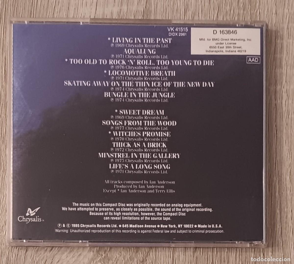 CDs de m&uacute;sica: CD COMPACT DISC JETHRO TULL ORIGINAL MASTERS - Foto 3