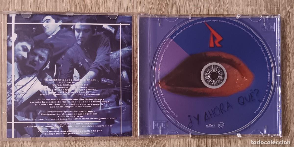 CDs de m&uacute;sica: CD COMPACT DISC REINCIDENTES Y AHORA QUE - Foto 2