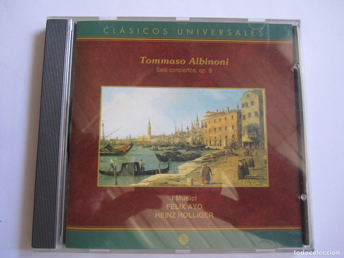 CDs de m&uacute;sica: cd tommaso albinoni clasicos universales