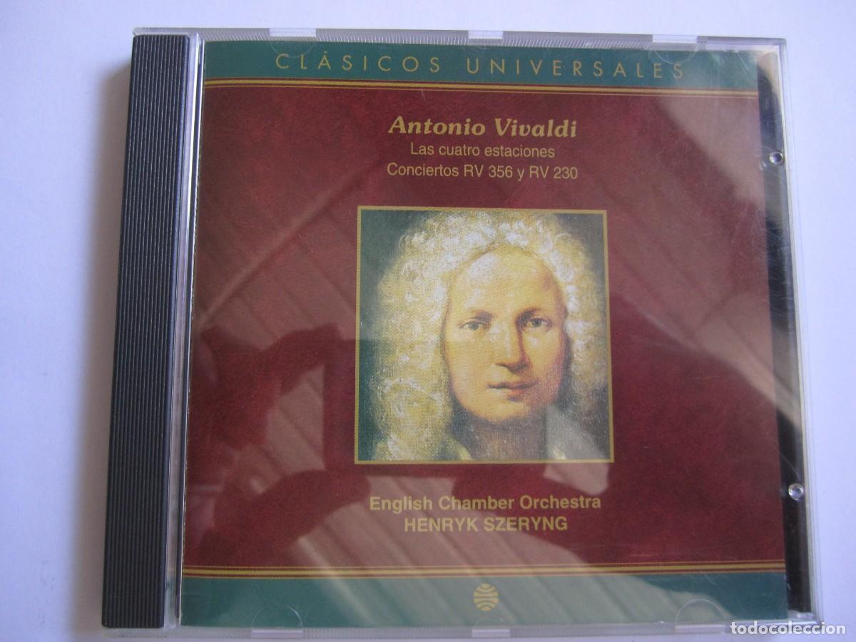 CDs de m&uacute;sica: cd antonio vivaldi clasicos universales las cuatro estaciones